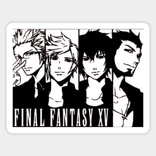 Final Fantasy XV Noctis Prompto Ignis Gladiolus Magnet